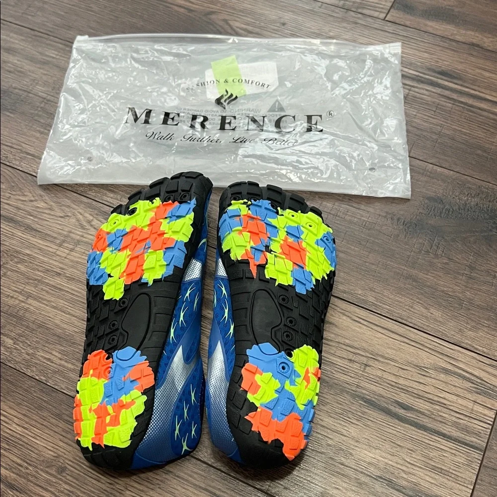 Brand New Merence Blue Kids Water Shoes